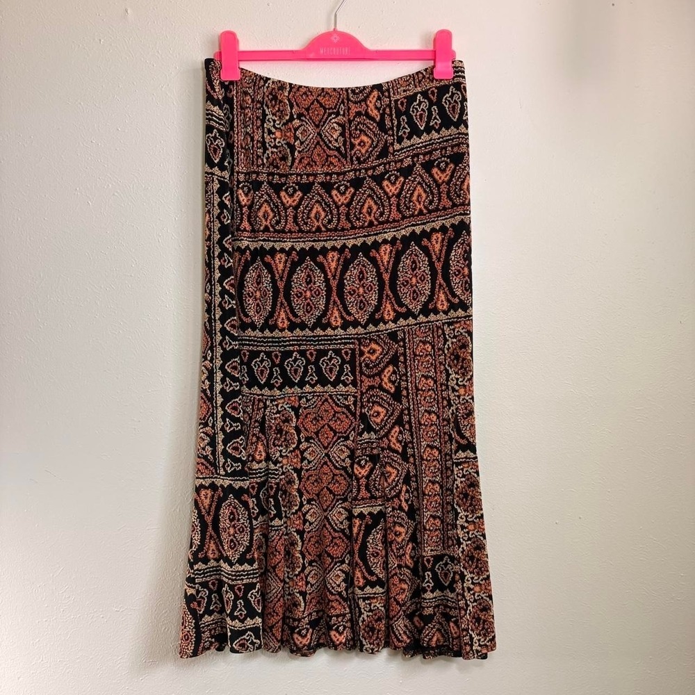 Marisol Women's LG Maxi Flowy Earthy Skirt Whimsigoth Boho
